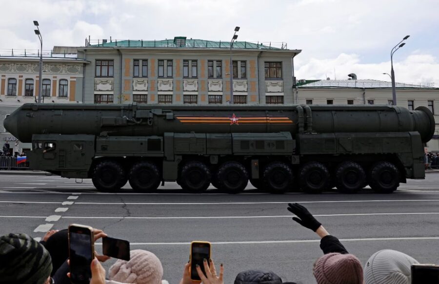 RS-24 Yars berparade dalam Hari Kemenangan 9 Mei 2024