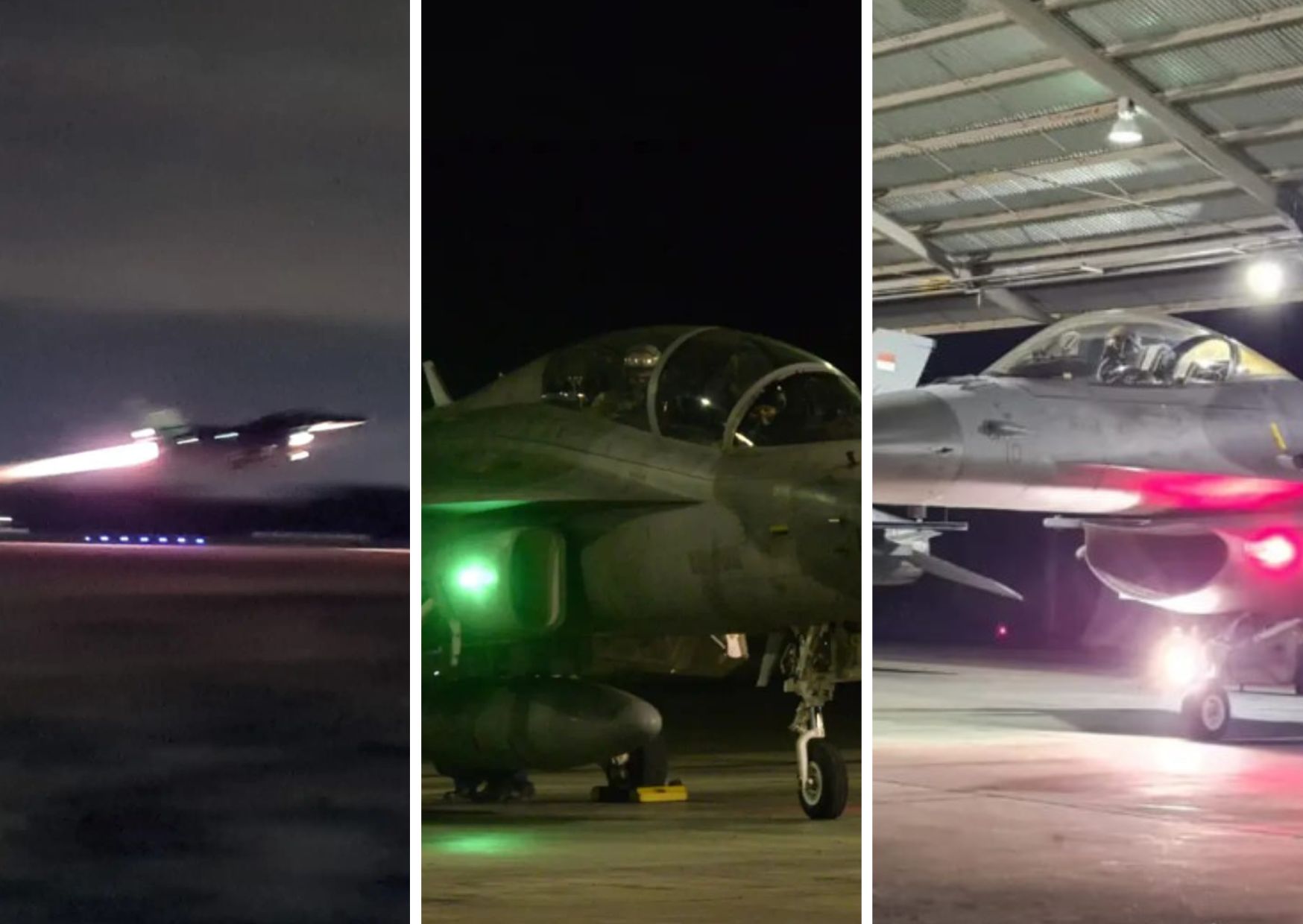Tiga Skadron Udara Tempur Iswahjudi melaksanakan latihan terbang malam_ Airspace Review