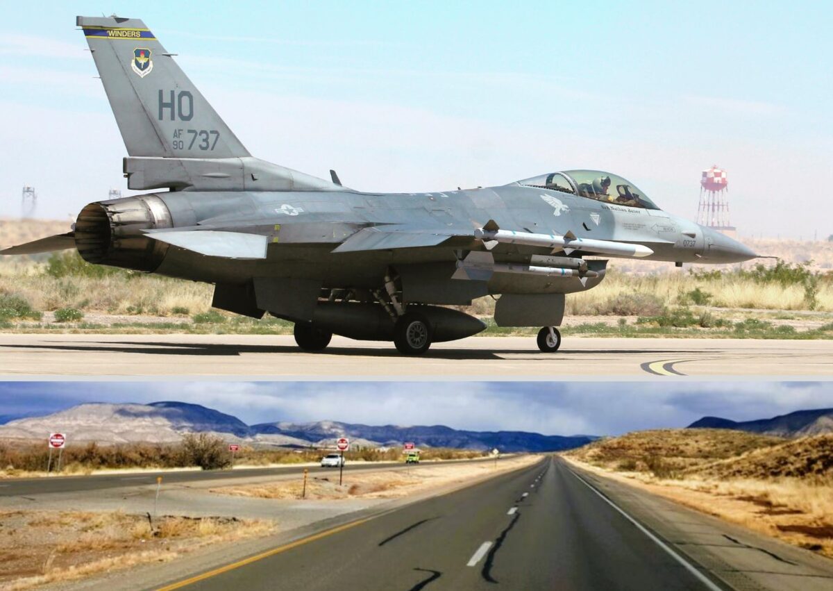 USAF F-16_ Holloman AFB_ Airspace Review