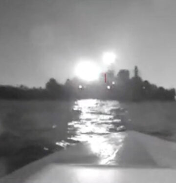 Drone Ukraina menyerang kapal Rusia