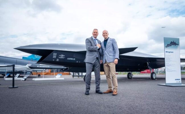 Airbus Wingman drone_