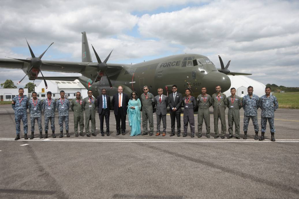 C-130J Super Hercules Bangladesh kelima bekas pakai Angkatan Udara Inggris