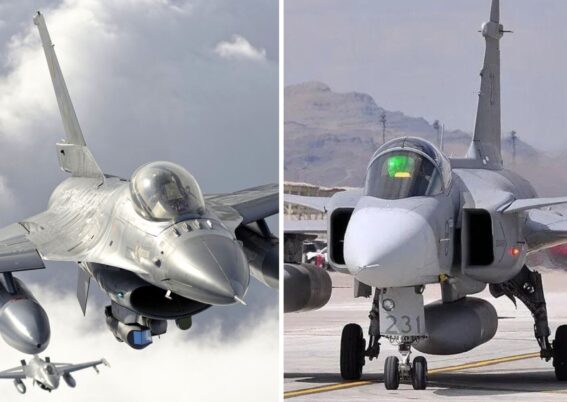 F-16 and Gripen