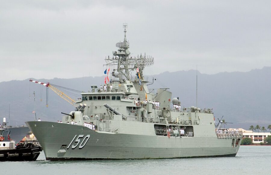 Fregat HMAS Anzac - FF 150 Angkatan Laut Australia