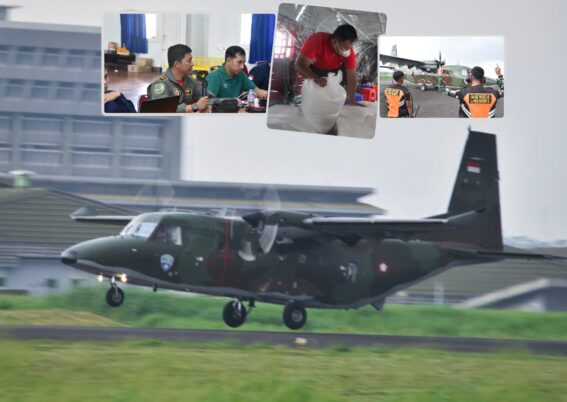 Lanud Husein mendukung kegiatan operasi TMC_ Airspace Review