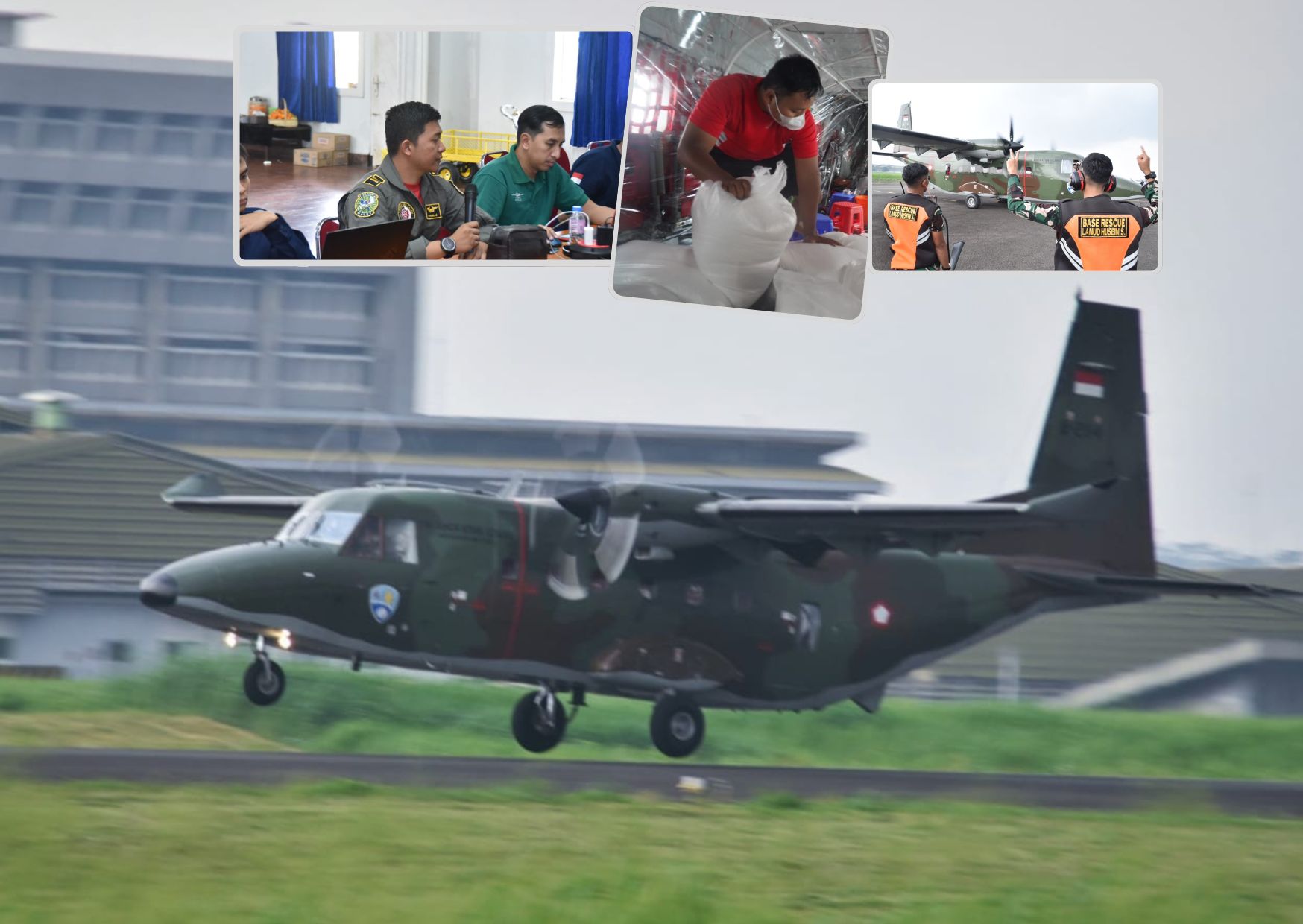 Lanud Husein mendukung kegiatan operasi TMC_ Airspace Review