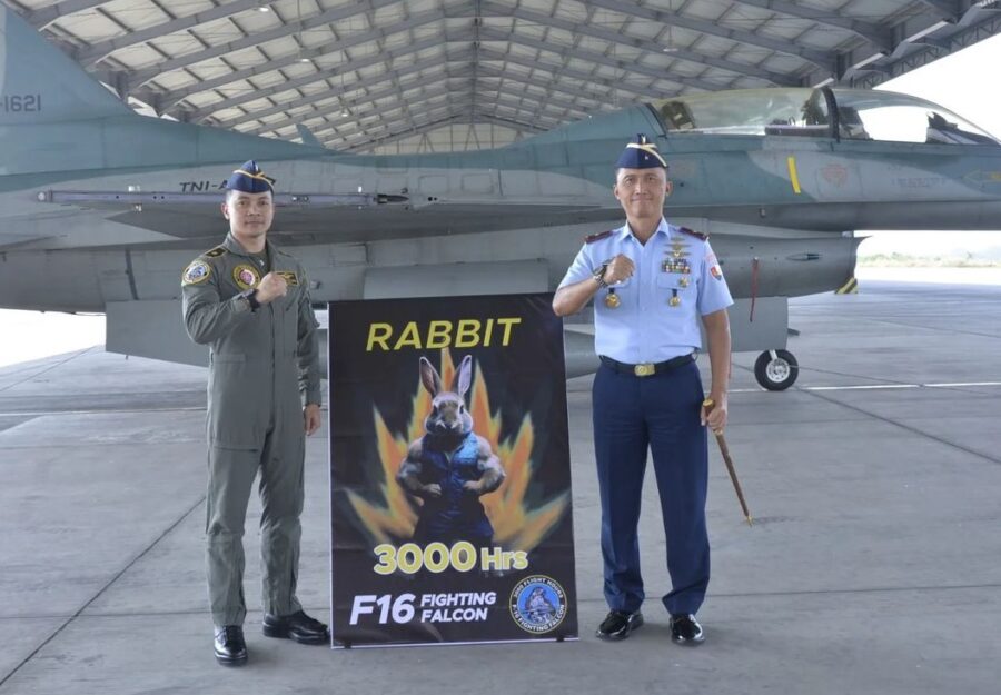 Mayor Pnb Ferry Rabbit Rachman 3000 Jam Terbang di F-16_2
