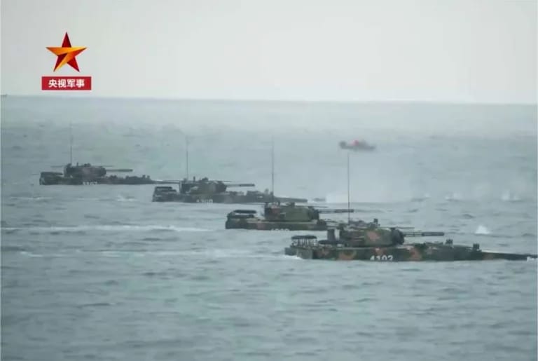 China tambah kemampuan serangan amfibi dengan kendaraan tempur baru