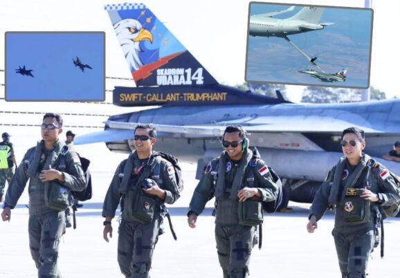 F-16 Skadron Udara 14 dalam Exercise Pitch Black 2024 _ Airspace Review