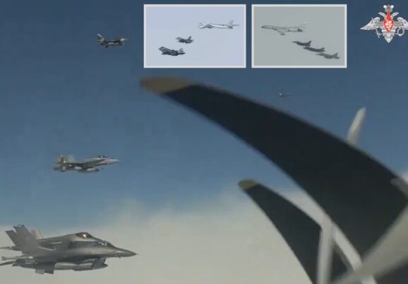 H-6K dan Tu-95MS Rusia diintersep pesawat-pesawat NORAD di Alaska _ Airspace Review