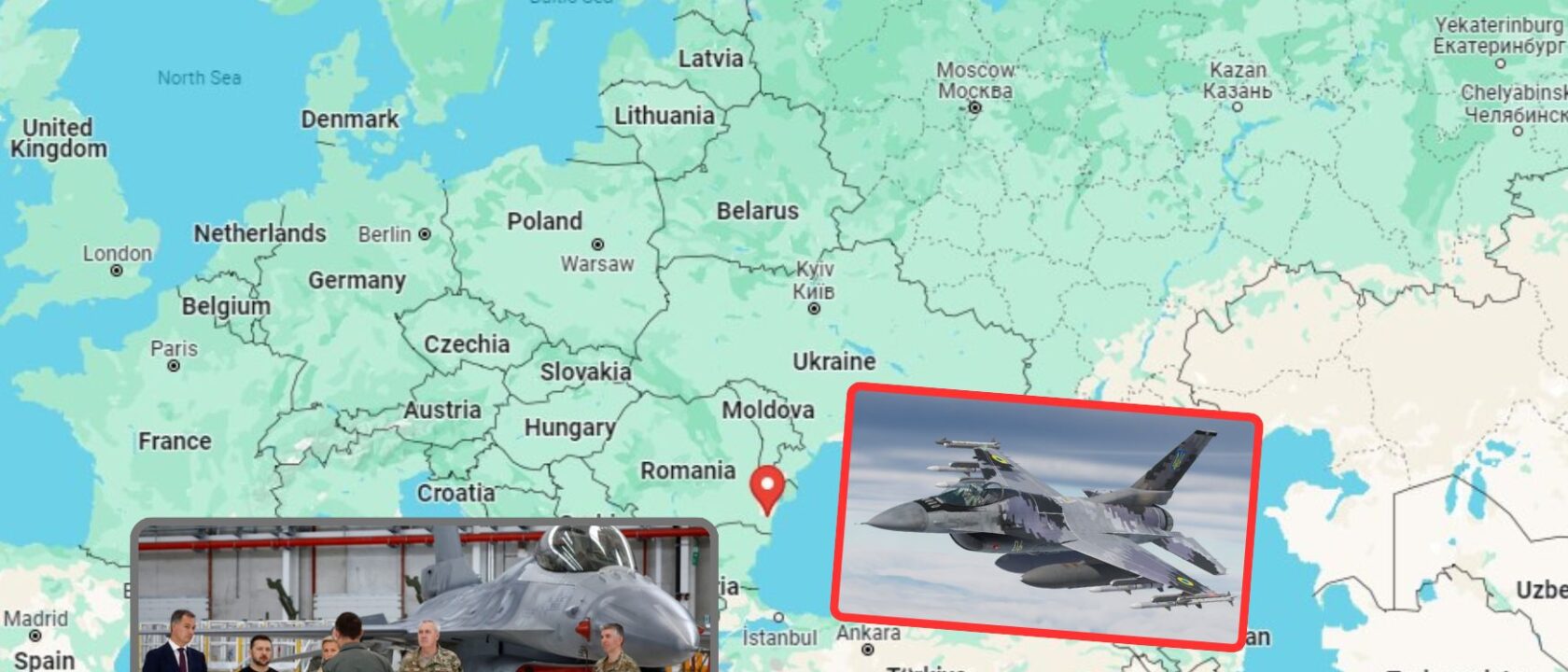 Rumania menyiapkan pangkalan udaranya untuk menampung F-16 Ukraina_ Airspace Review