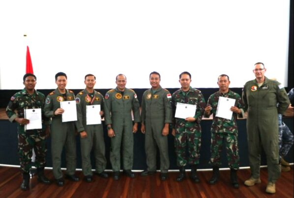 Delegasi TNI AU mendapat lima penghargaan dari RAAF di Exercise Pitch Black 2024