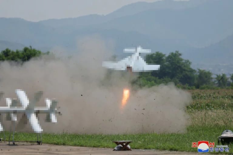 Drone kamikaze Korea Utara