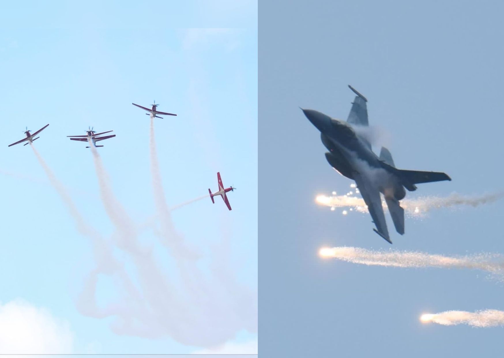 F-16 dan The Jupiters Sukses Tampil di IKN