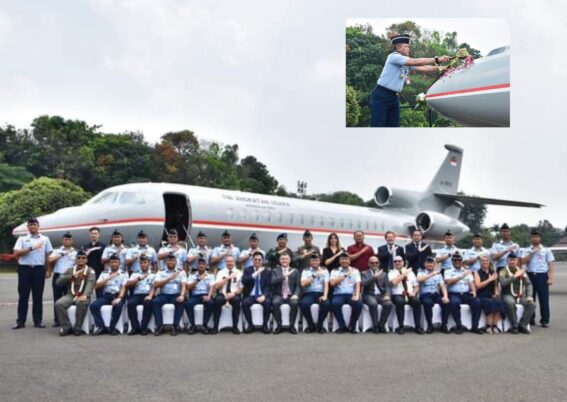 Falcon 8X kedua TNI AU