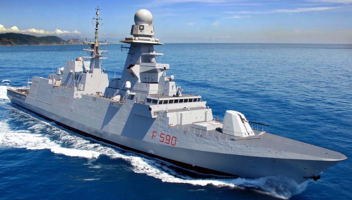 Fregat FREMM Angkatan Laut Italia_ 1