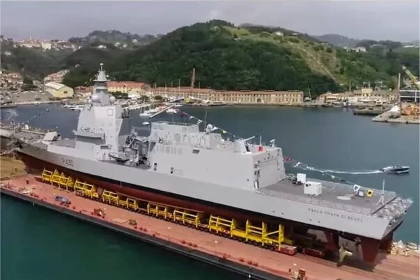 Kapal PPA TNI AL yang dibeli dari Fincantieri Italia