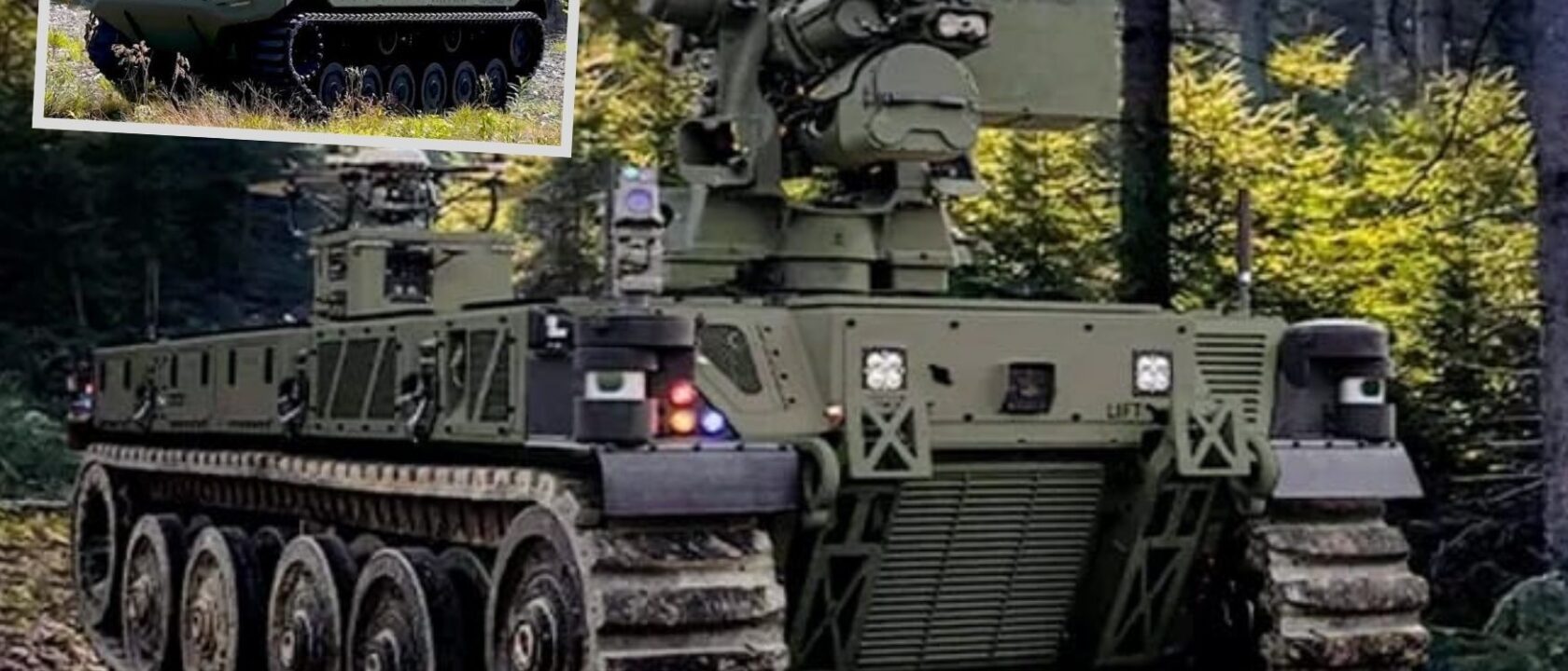 Kendaraan Tempur Robotik untuk US Army
