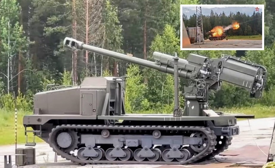 Klever howitzer 122 mm Rusia