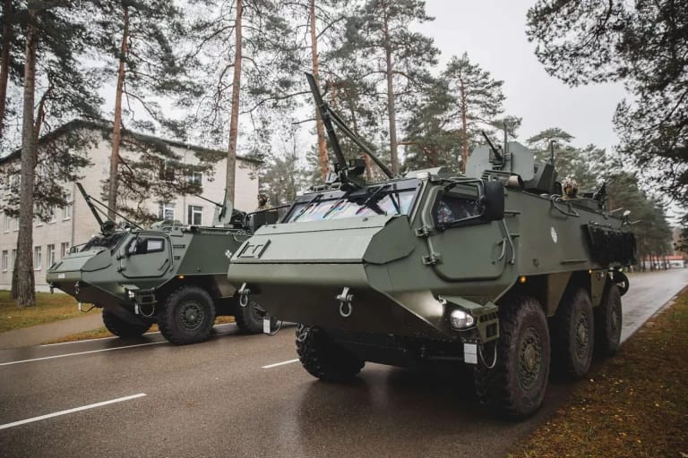 Panser Patria 6X6 Latvia