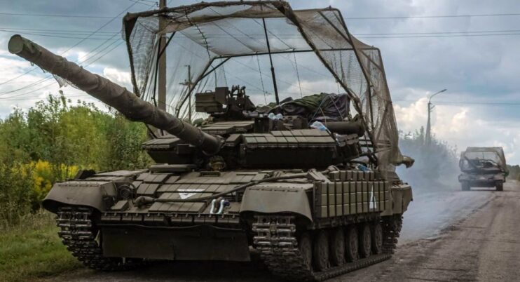T-64 Ukraina masuk ke wilayah Kursk