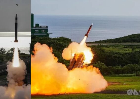 Taiwan luncurkan rudal Sky Bow II dan rudal Patriot