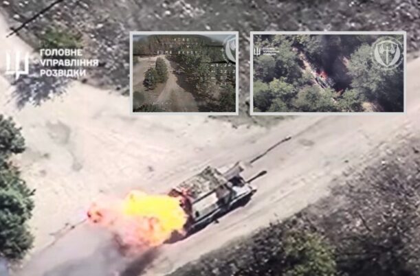 Drone FPV Ukraina menghancurkan Msta SPH Rusia