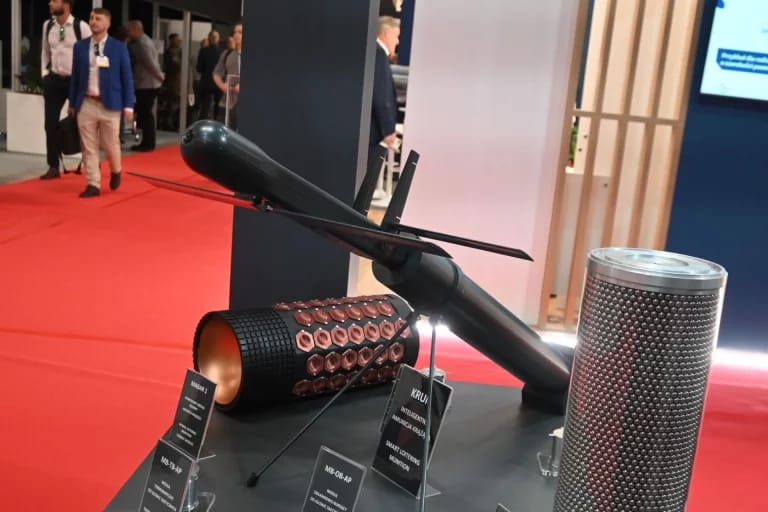 Drone Kamikaze KRUK buatan Polandia