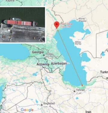 Kapal Rusia mengangkut rudal balistik dari Iran