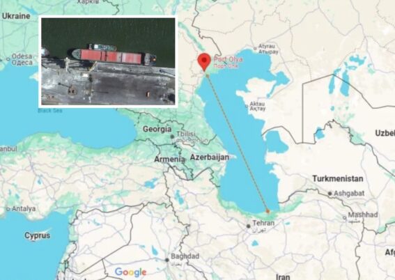 Kapal Rusia mengangkut rudal balistik dari Iran