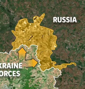 Pasukan Ukraina menyerang wilayah Rusia