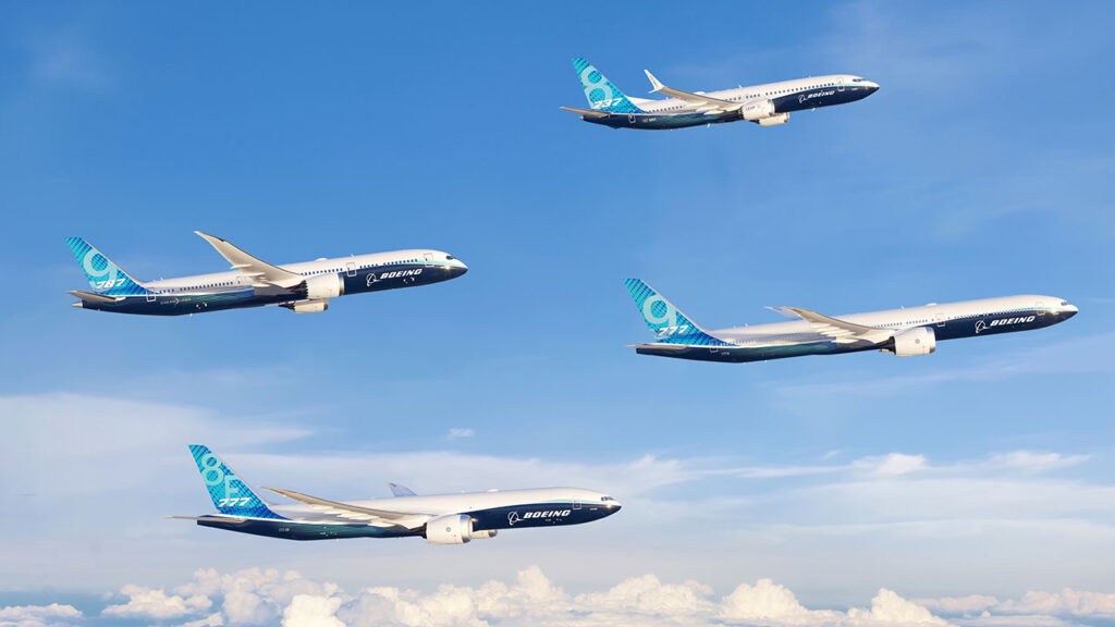 Pesawat komersial Boeing