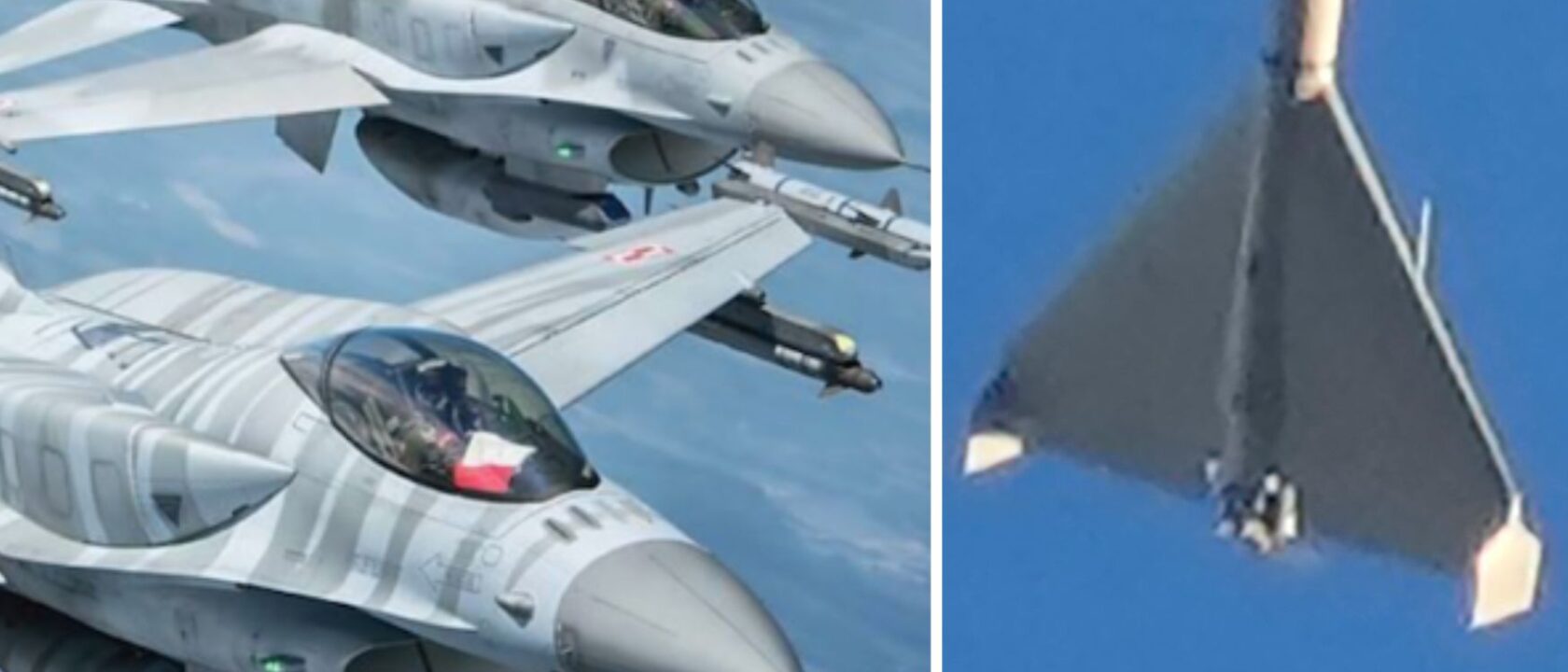 Polandia kerahkan F-16 untuk mencegat drone Rusia