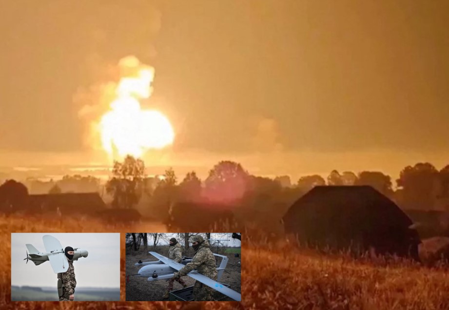 Ukraina melakukan serangan drone ke gudang rudal Rusia di Tver