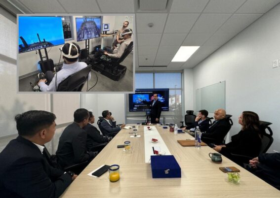 Wakasau tinjau fasilitas simulator F-16 SimiGon di AS_ Airspace Review