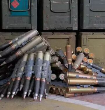 Amunisi pasukan Rusia