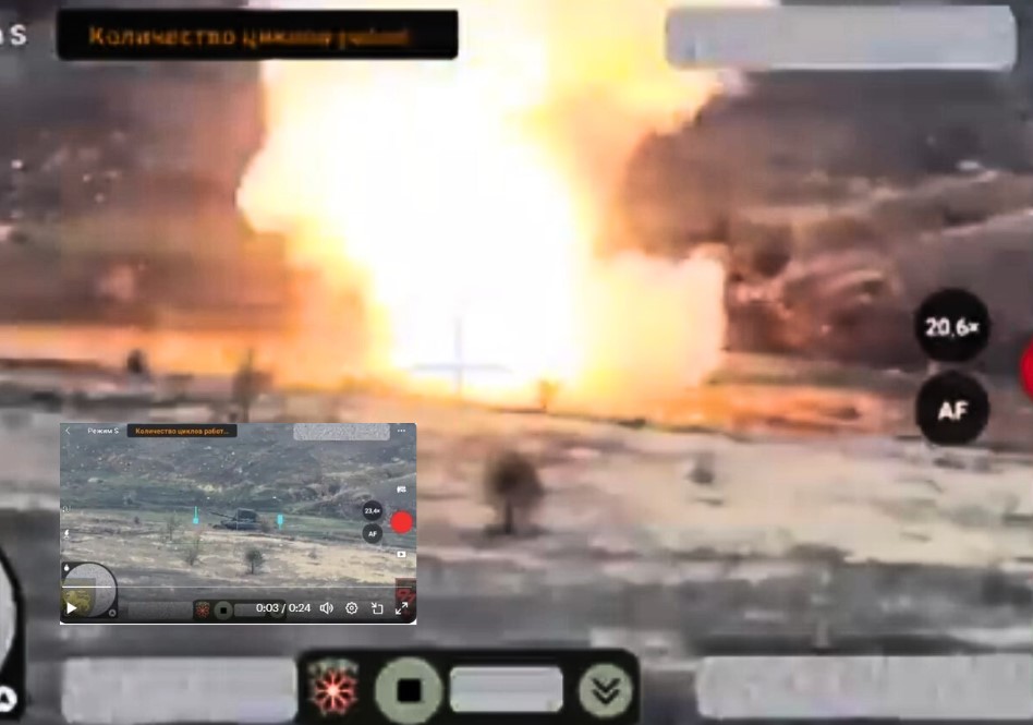 Drone FPV Ukraina hancurkan tank T-90M Rusia