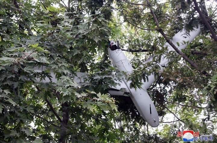 Drone Korea Selatan jatuh di Pyongyang
