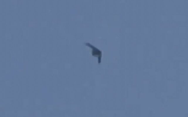 Drone RA-01 Israel terlihat di atas Lebanon