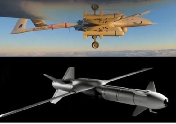 Drone buatan Baykar akan dilengkapi persenjataan buatan EDGE UEA