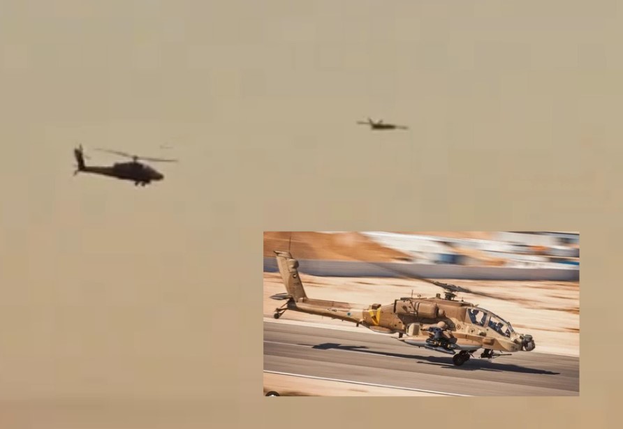 Heli Apache Israel gagal mencegat drone Hizbullah