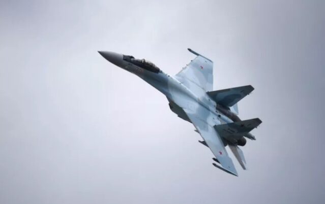 Jet tempur Flanker Rusia