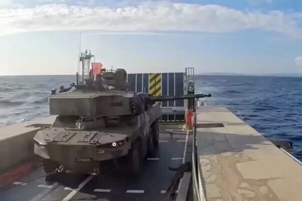 Panser Jaguar digunakan Angkatan Laut Prancis untuk menghadapi drone kamikaze