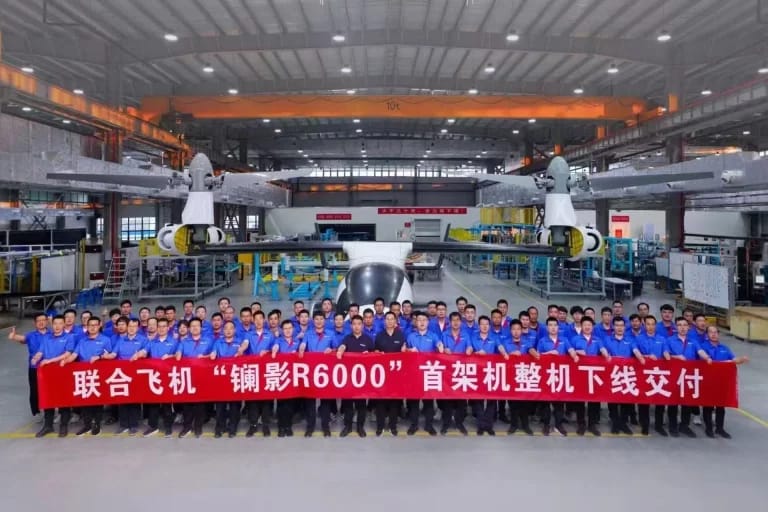 Pesawat tiltrotor China R6000