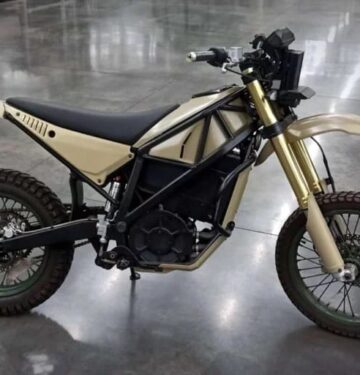 Sepeda motor listrik Kalashnikov