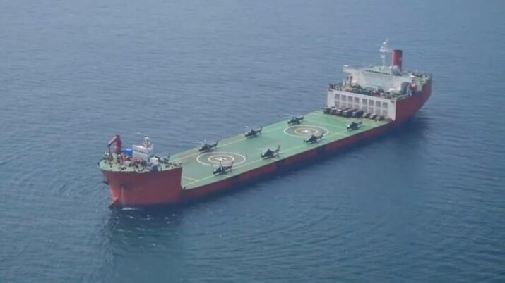 Simulasi penyerbuan oleh China