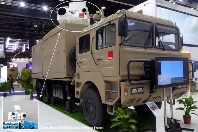 Sistem pertahanan udara laser China