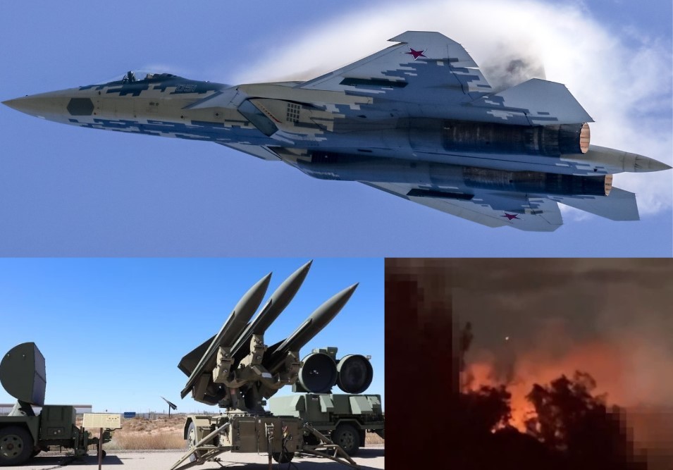 Su-57 hancurkan MIM-23 HAWK Ukraina