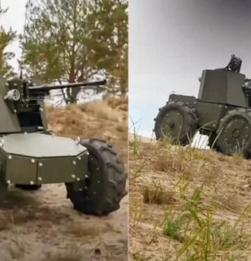 Ukraina gunakan UGV dalam pertempuran di Kursk