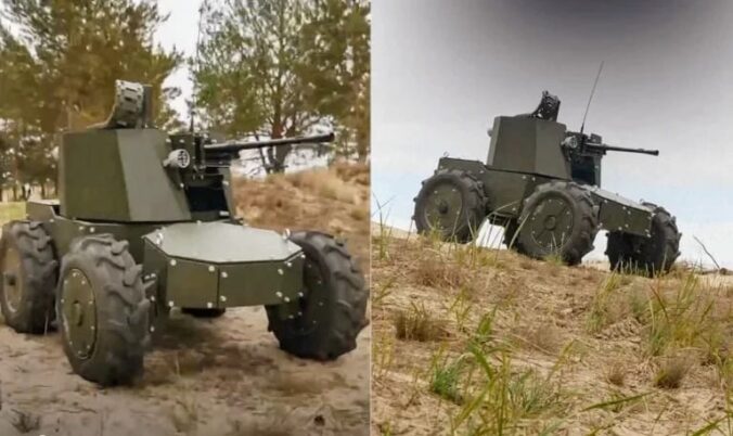 Ukraina gunakan UGV dalam pertempuran di Kursk
